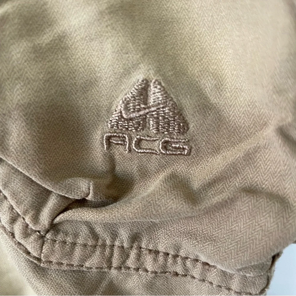 Nike ACG Vintage Convertible Khaki Cargo Pants, 36x32